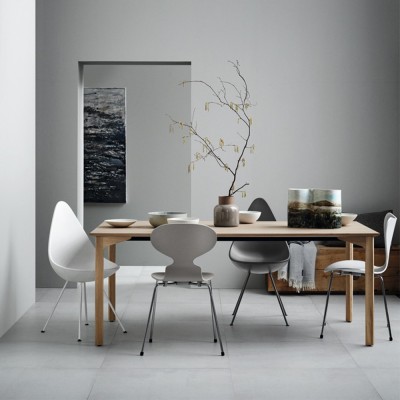 Chaise Drop de Fritz Hansen Chaise Drop de Fritz Hansen