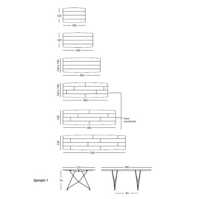 Mesa Table B Steel de BD Barcelona en Moises Showroom Mesa Table B Steel de BD Barcelona en Moises Showroom