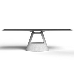 Mesa Table B Stone de BD Barcelona en Moises Showroom Mesa Table B Stone de BD Barcelona en Moises Showroom