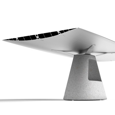 Mesa Table B Stone de BD Barcelona en Moises Showroom Mesa Table B Stone de BD Barcelona en Moises Showroom