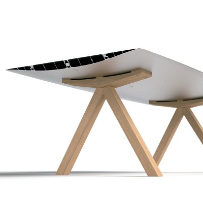 Mesa Table B Wood de BD Barcelona en Moises Showroom Mesa Table B Wood de BD Barcelona en Moises Showroom