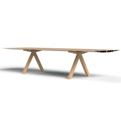 Mesa Table B Wood de BD Barcelona en Moises Showroom Mesa Table B Wood de BD Barcelona en Moises Showroom