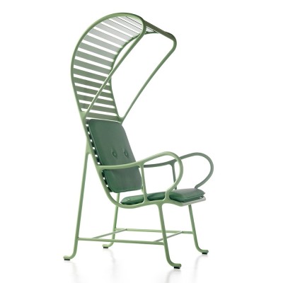 Sillón con pérgola Gardenias de BD Barcelona en Moises Showroom Sillón con pérgola Gardenias de BD Barcelona en Moises Showroom