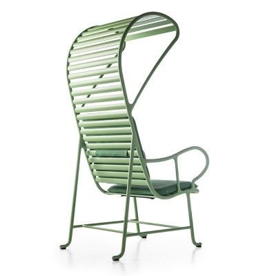 Sillón con pérgola Gardenias de BD Barcelona en Moises Showroom Sillón con pérgola Gardenias de BD Barcelona en Moises Showroom