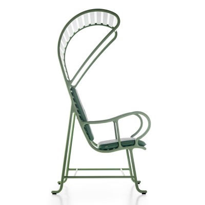 Sillón con pérgola Gardenias de BD Barcelona en Moises Showroom