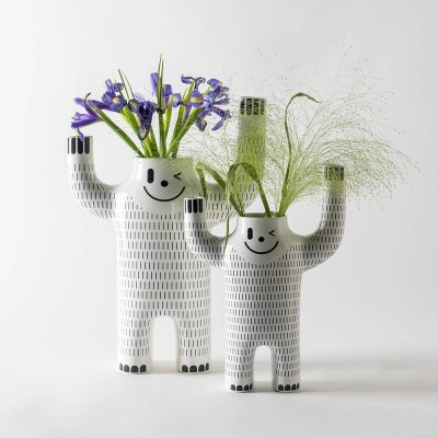 Jarrones Happy Yeti de BD Barcelona en Moises Showroom Jarrones Happy Yeti de BD Barcelona en Moises Showroom