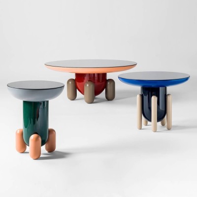 Mesas Explorer diseñadas por Jaime Hayon para BD Barcelona en Moises Showroom Mesas Explorer diseñadas por Jaime Hayon para BD Barcelona en Moises Showroom
