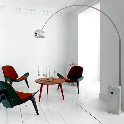 Lámpara Arco Led pie Flos Lámpara Arco Led pie Flos