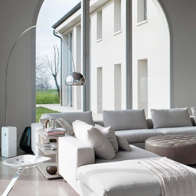 Lámpara Arco Led pie Flos Lámpara Arco Led pie Flos