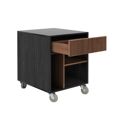 Cajonera con ruedas y 1 cajón Oscar de Ethnicraft