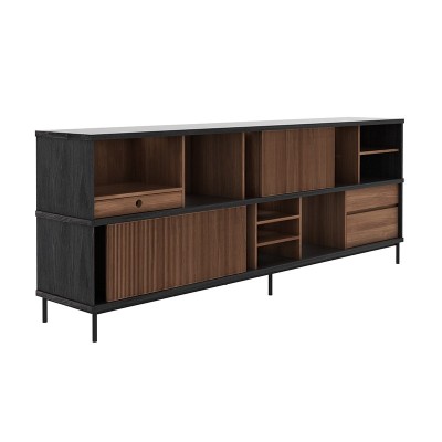 Enfilade Oscar Teca de Ethnicraft Enfilade Oscar Teca de Ethnicraft