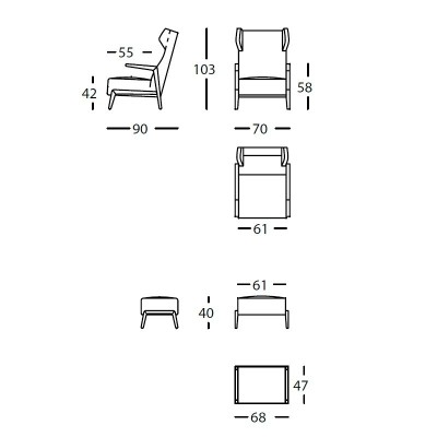 Butaca Boomerang Chill de Sancal en Moises Showroom Butaca Boomerang Chill de Sancal en Moises Showroom