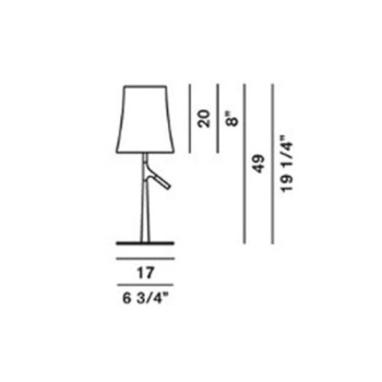 Lámpara Birdie sobremesa - Foscarini