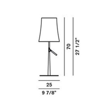 Lámpara Birdie sobremesa - Foscarini