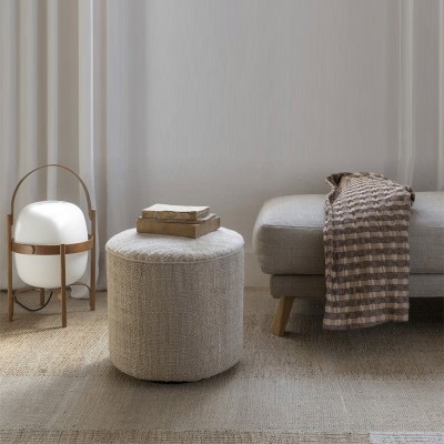 ambiente Pouf Tres Persian natural Nanimarquina ambiente Pouf Tres Persian natural Nanimarquina