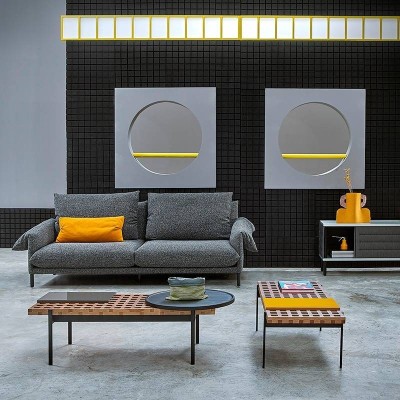 Sofá Alpino con brazo solapa de Sancal en Moises Showroom Sofá Alpino con brazo solapa de Sancal en Moises Showroom
