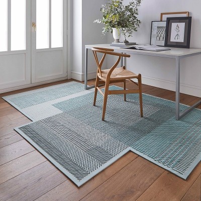 Alfombra Canevas Geo verde de Gan Rugs en Moises Showroom Alfombra Canevas Geo verde de Gan Rugs en Moises Showroom