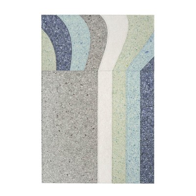 Alfombra Nuances Curve Naiad de Gan Rugs en Moises Showroom Alfombra Nuances Curve Naiad de Gan Rugs en Moises Showroom