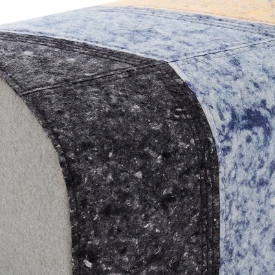 Pouf Nuances Volcano par Gan Rugs Pouf Nuances Volcano par Gan Rugs