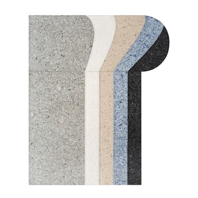 Alfombra Nuances Round Volcano de Gan Rugs en Moises Showroom Alfombra Nuances Round Volcano de Gan Rugs en Moises Showroom