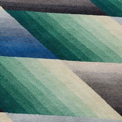 Alfombra Mirage Blue de Gan Rugs en Moises Showroom Alfombra Mirage Blue de Gan Rugs en Moises Showroom