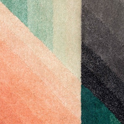 Alfombra Mirage Orange de Gan Rugs en Moises Showroom Alfombra Mirage Orange de Gan Rugs en Moises Showroom