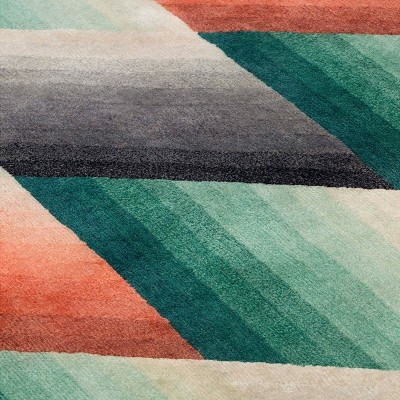 Alfombra Mirage Orange de Gan Rugs en Moises Showroom Alfombra Mirage Orange de Gan Rugs en Moises Showroom