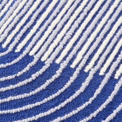 Alfombra Ply Blue de Gan Rugs en Moises Showroom Alfombra Ply Blue de Gan Rugs en Moises Showroom