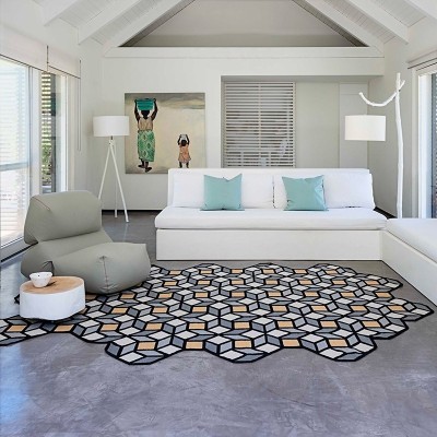 Kilim Parquet Rhomb Yellow Rug di Gan Rugs Kilim Parquet Rhomb Yellow Rug di Gan Rugs