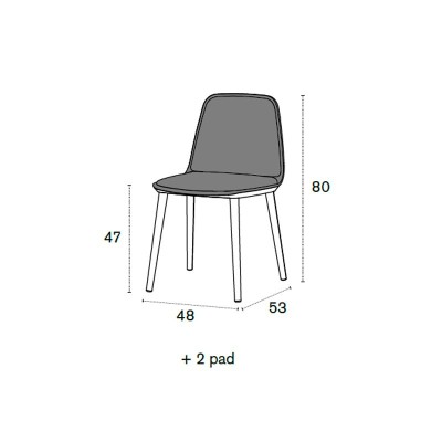 Silla Bisell con carcasa tapizada y 2 pads de Treku en Moises Showroom Silla Bisell con carcasa tapizada y 2 pads de Treku en Moises Showroom