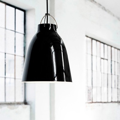 Lámpara Caravaggio P3 color BlackBlack en ambiente de Fritz Hansen Lámpara Caravaggio P3 color BlackBlack en ambiente de Fritz Hansen