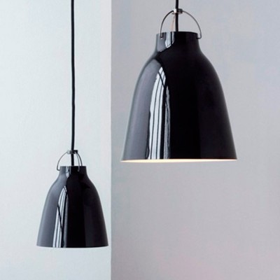 Lámparas Caravaggio P3 y P0 color BlackBlack de Fritz Hansen Lámparas Caravaggio P3 y P0 color BlackBlack de Fritz Hansen