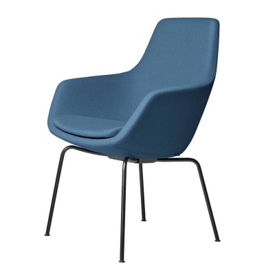 Silla Little Giraffe azul de Fritz Hansen en Moises Showroom Silla Little Giraffe azul de Fritz Hansen en Moises Showroom