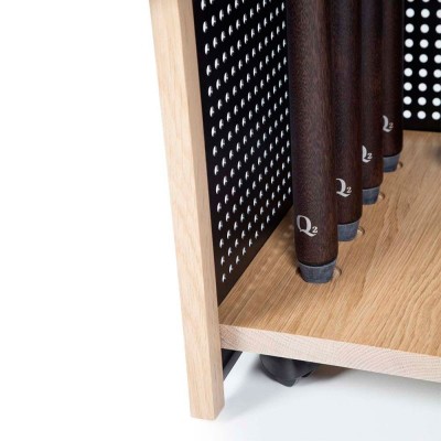 Detalle palos Carrito billar diagonal de RS Barcelona. Disponible en Moisés Showroom