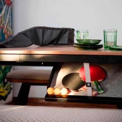 Detalle cajón y accesorios Mesa de Ping pong colección You and me de RS Barcelona. Disponible en Moisés Showroom Detalle cajón y accesorios Mesa de Ping pong colección You and me de RS Barcelona. Disponible en Moisés Showroom