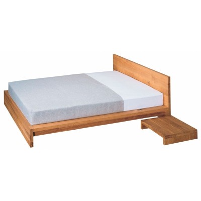 Cama Mo y mesilla MAX en madera roble de E15 disponible en Moisés Showroom Cama Mo y mesilla MAX en madera roble de E15 disponible en Moisés Showroom