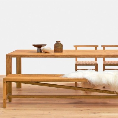 Ambiente Mesa Holborn en madera de roble aceitado de E15. Disponible en Moisés Showroom Ambiente Mesa Holborn en madera de roble aceitado de E15. Disponible en Moisés Showroom