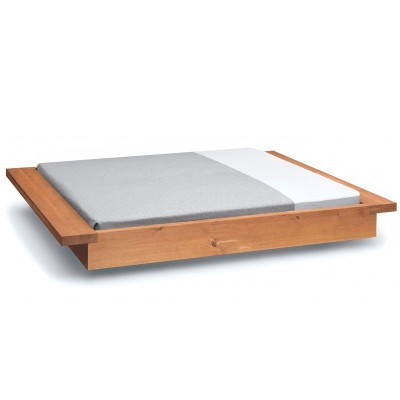 Cama Noah en nogal aceitado de E15. Disponible en Moisés showroom Cama Noah en nogal aceitado de E15. Disponible en Moisés showroom