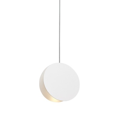 Lámpara de suspensión North diámetro 23 cms color signal white de E15. Disponible en Moisés showroom Lámpara de suspensión North diámetro 23 cms color signal white de E15. Disponible en Moisés showroom