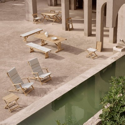 Colección BM madera de teca Carl Hansen. Disponible en Moisés showroom Colección BM madera de teca Carl Hansen. Disponible en Moisés showroom