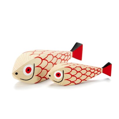 Wooden doll Mother Fish and child en Moises Showroom Wooden doll Mother Fish and child en Moises Showroom