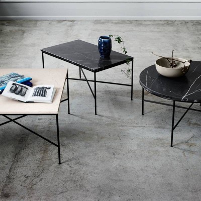 Ambiente Mesas de centro Planner de Mármol de Fritz Hansen en Moises Showroom Ambiente Mesas de centro Planner de Mármol de Fritz Hansen en Moises Showroom