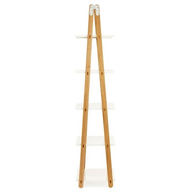 perfil Estantería One Step Up Bookcase alta color blanco de Normann Copenhagen perfil Estantería One Step Up Bookcase alta color blanco de Normann Copenhagen
