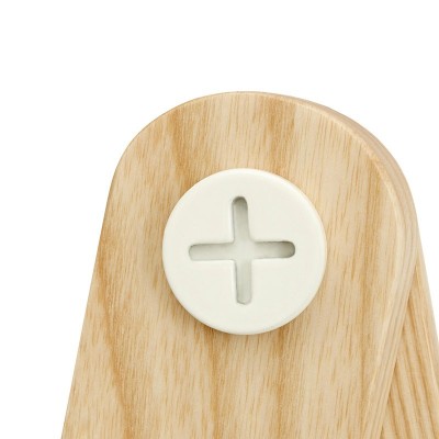 detalle acabado Toj Clothes Rack color blanco de Normann Copenhagen detalle acabado Toj Clothes Rack color blanco de Normann Copenhagen