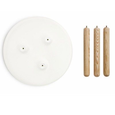 accesorios mesa Tablo pequeña color blanco patas fresno de Normann copenhagen accesorios mesa Tablo pequeña color blanco patas fresno de Normann copenhagen