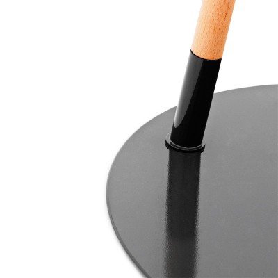 detalle pie Lámpara Hello gris oscuro de Normann copenhagen detalle pie Lámpara Hello gris oscuro de Normann copenhagen