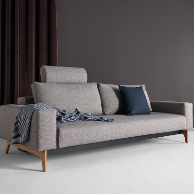 detalle tejido Sofá cama Idun gris 521 de Innovation Living detalle tejido Sofá cama Idun gris 521 de Innovation Living