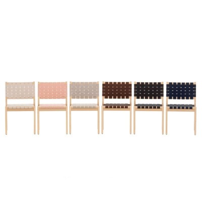 Colección Sillas 611 patas madera de abedul natural de Artek Colección Sillas 611 patas madera de abedul natural de Artek