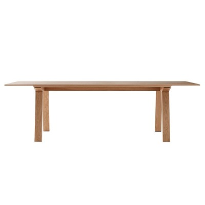 Mesa rectangular Mitis en roble medida 240 x 100 de Punto Mobles Mesa rectangular Mitis en roble medida 240 x 100 de Punto Mobles