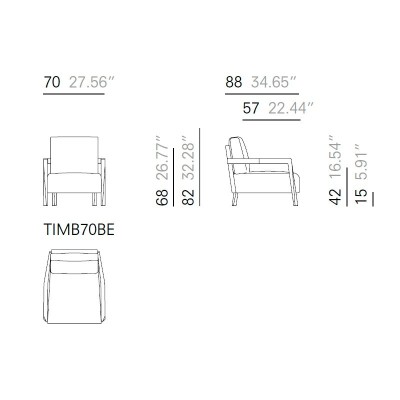 Time armchair de Joquer Time armchair de Joquer